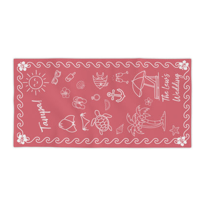Bridal Icon Beach Towel