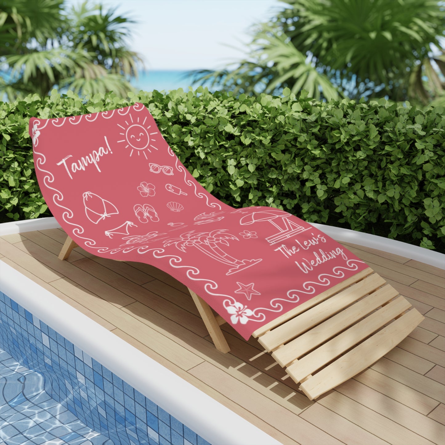 Bridal Icon Beach Towel