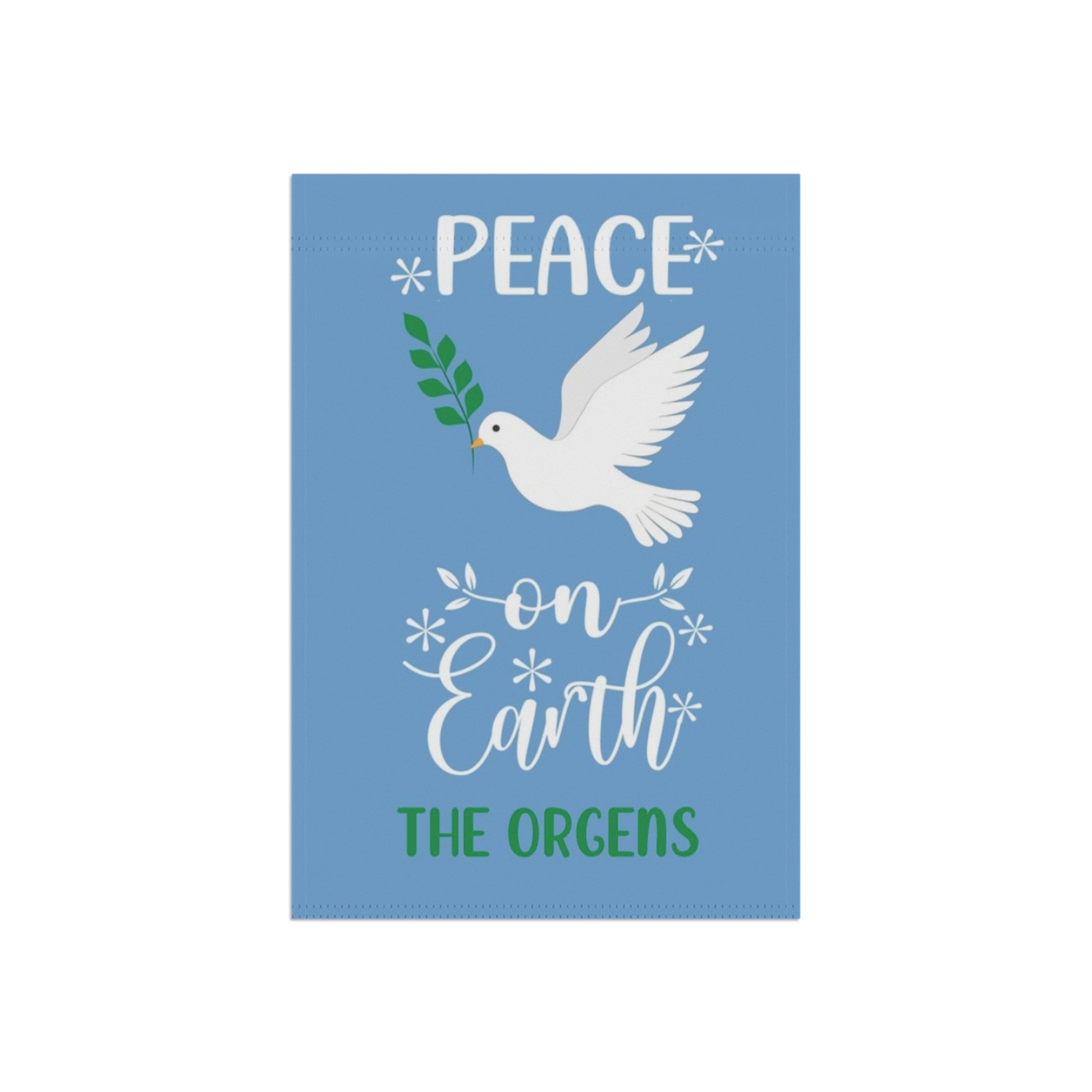 Compass Gift Shop Peace on Earth Dove Garden Flag 