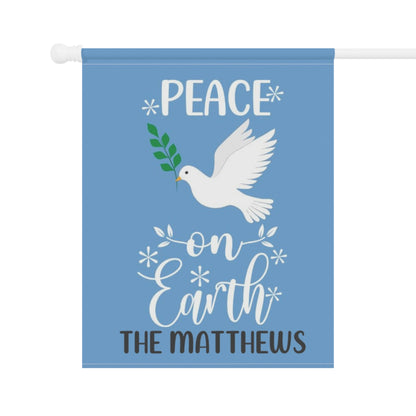 Compass Gift Shop Peace on Earth Dove House Flag