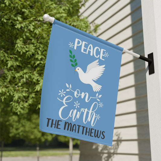 Compass Gift Shop Peace on Earth Dove House Flag