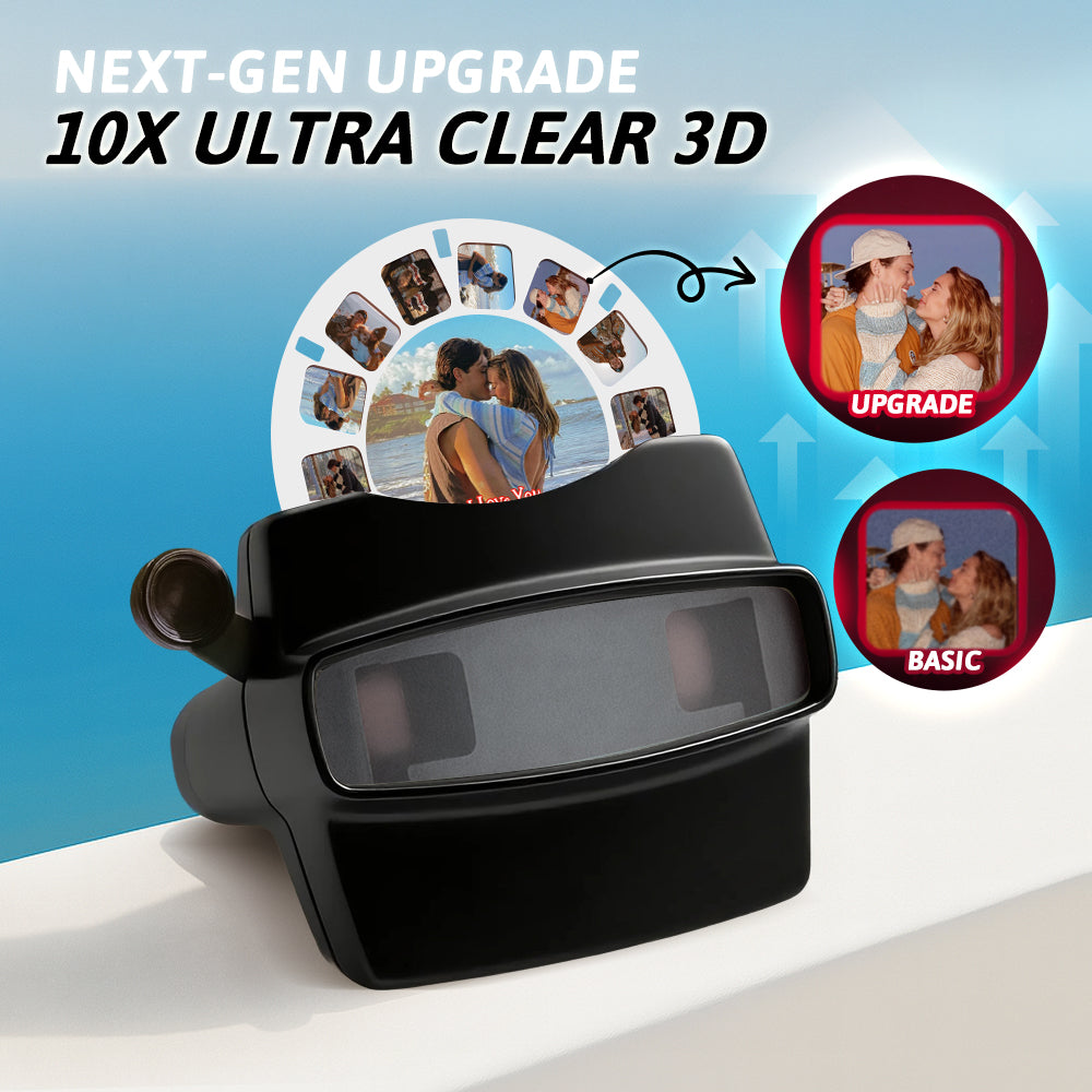 Custom 3D Viewfinder and Reel Black