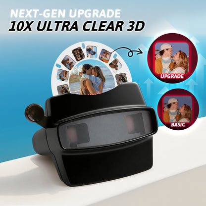 Custom 3D Viewfinder and Reel Black