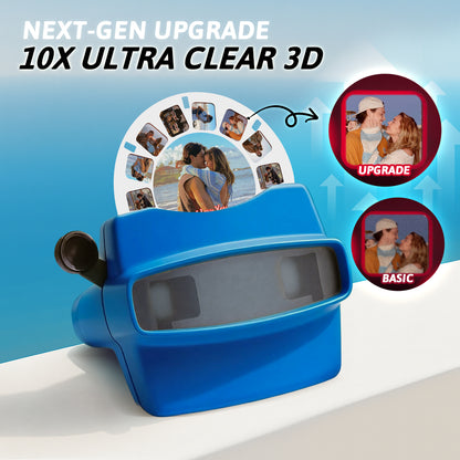 Custom 3D Viewfinder and Reel Blue