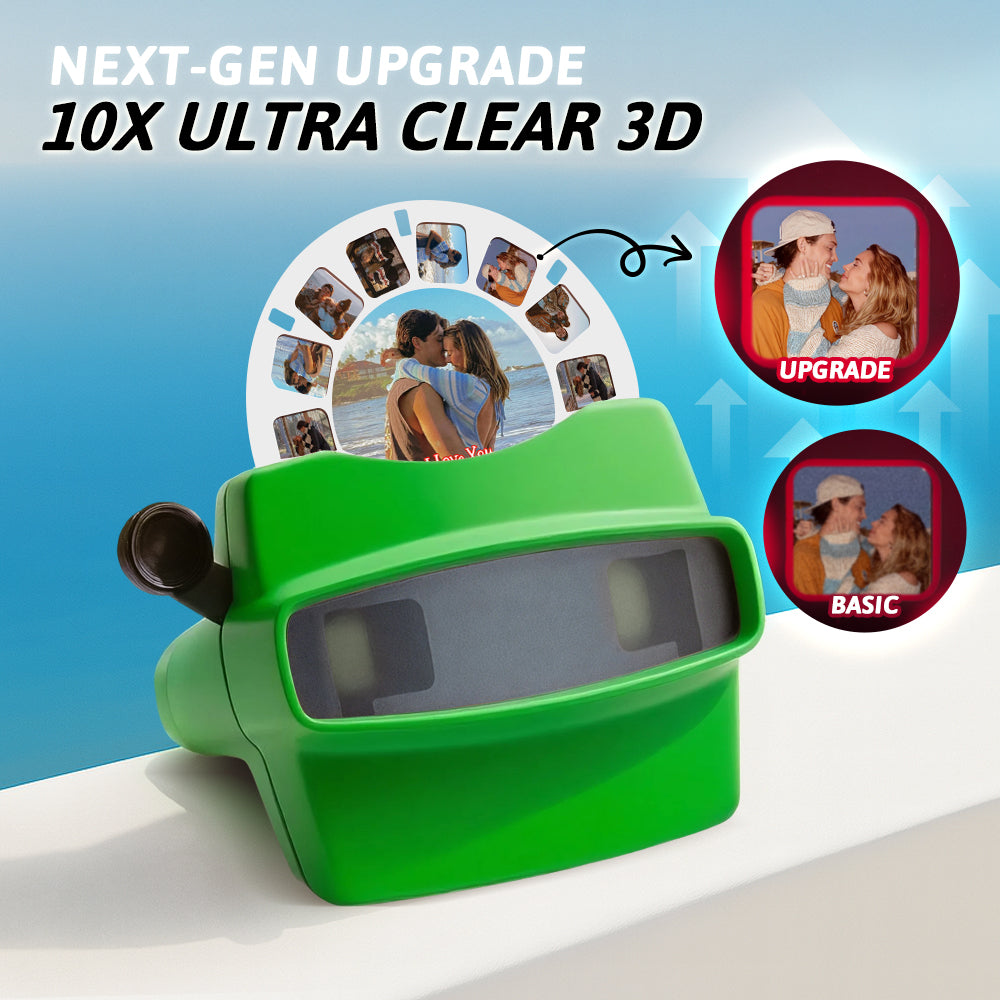 Custom 3D Viewfinder and Reel Green