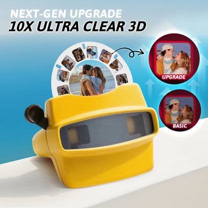 Custom 3D Viewfinder and Reel Yellow