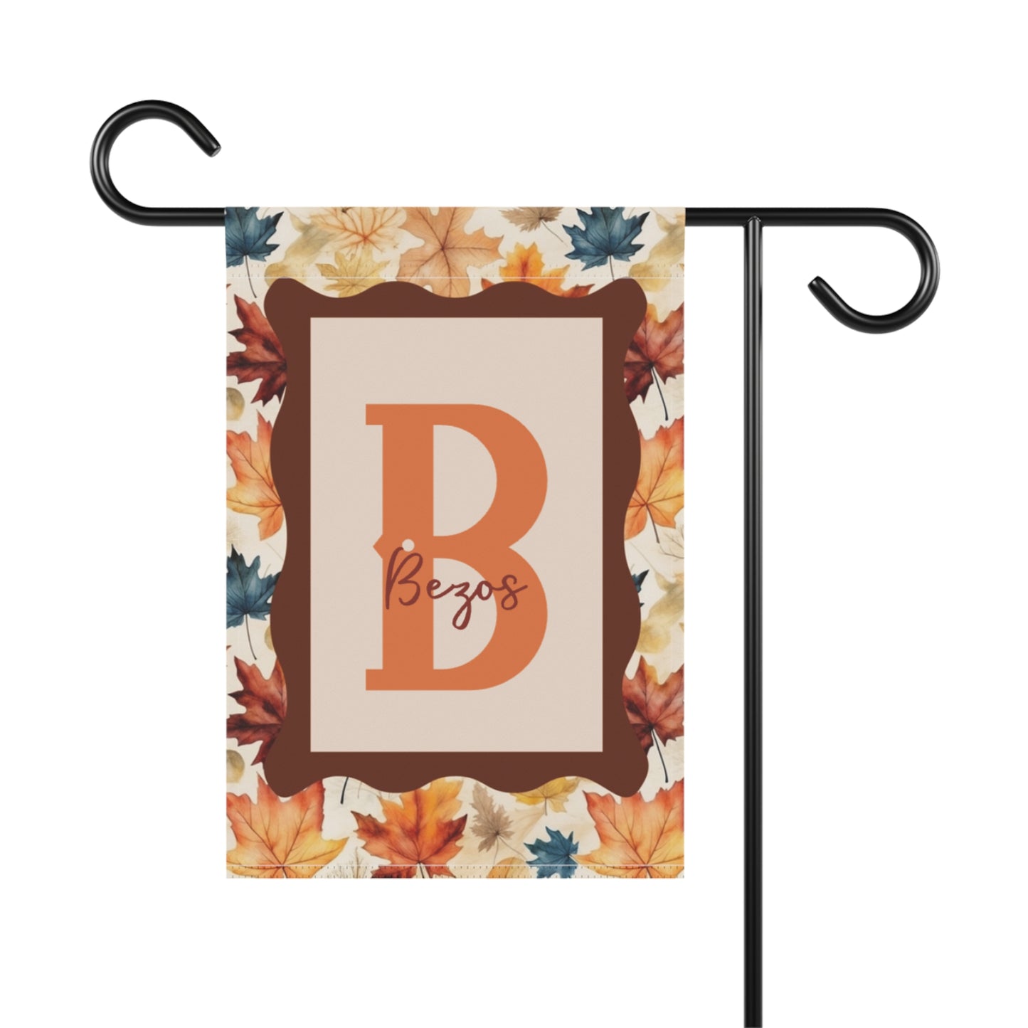 Custom Autumn Leaves Garden Banner & House Flag