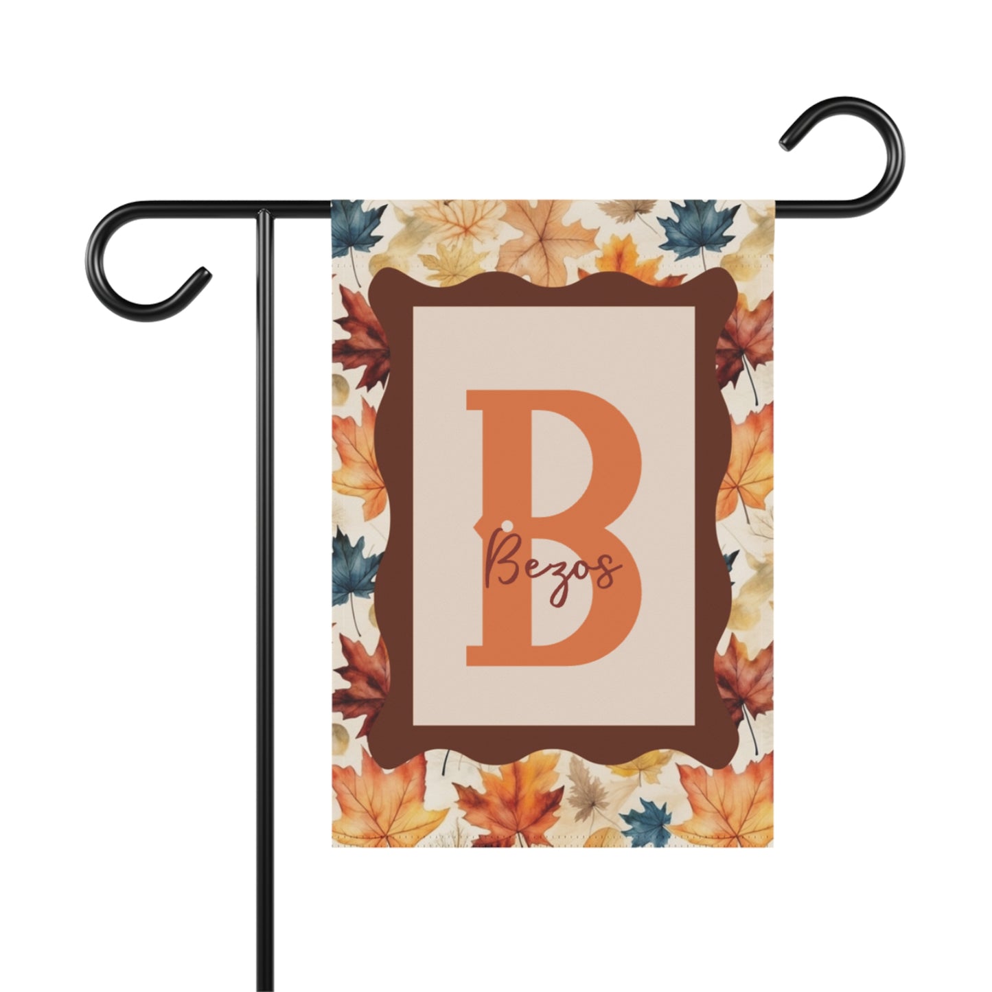 Custom Autumn Leaves Garden Banner & House Flag