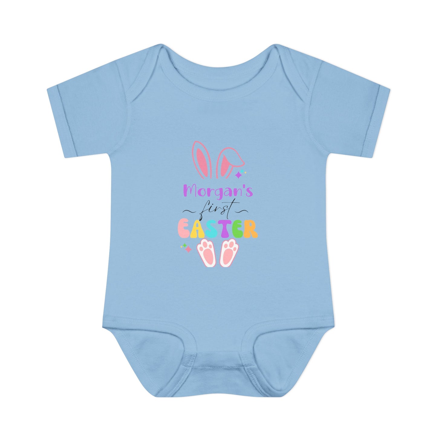 Personalized First Easter Baby Bodysuit