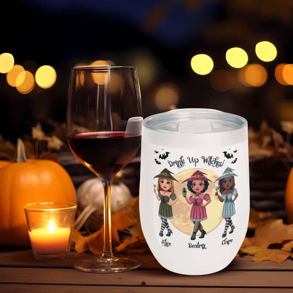 Halloween Drink Up Witches Wine_ Cooler Halloween Context