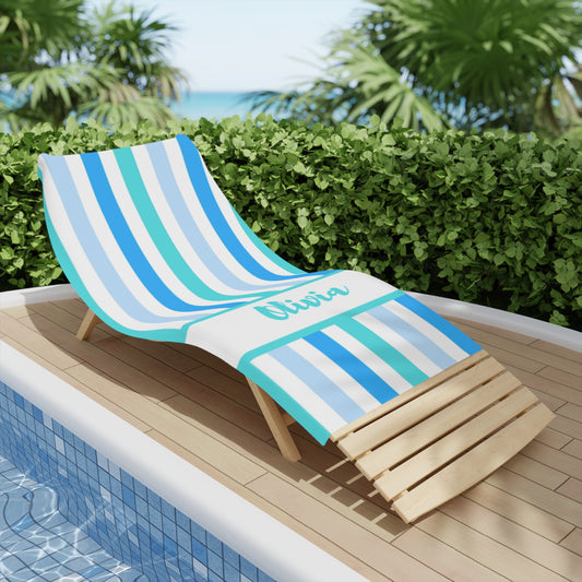 Multi-Color Striped Beach Towel for Kids and Adults