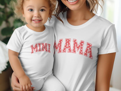 Mama Red Hearts Shirt