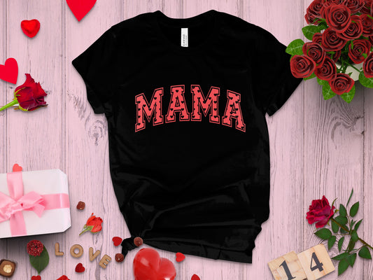 Mama Red Hearts Shirt