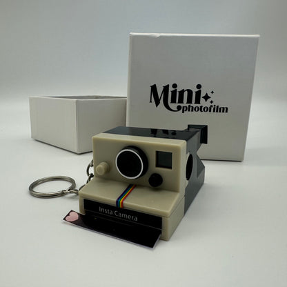 Custom Insta Mini-Camera Film Roll Photo Keychain