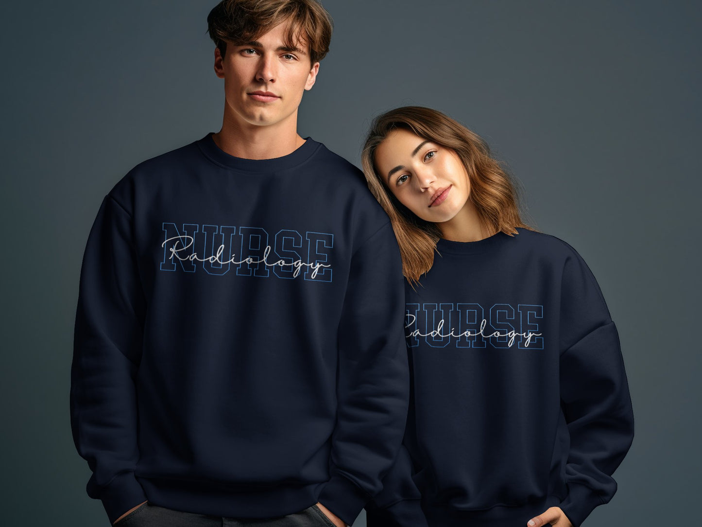 Embroidered Radiology Nurse Sweatshirt