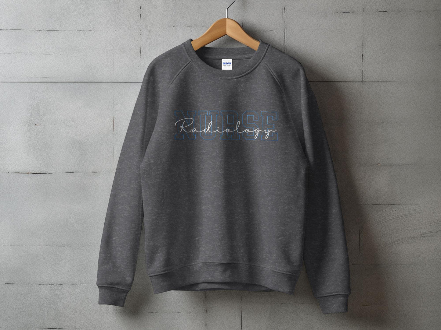 Embroidered Radiology Nurse Sweatshirt