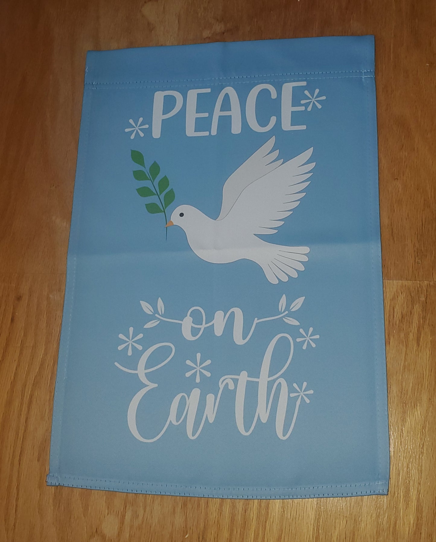 Peace on Earth Garden Banner & House Flag