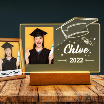 Personalized Graduation Photo Night Light Gift