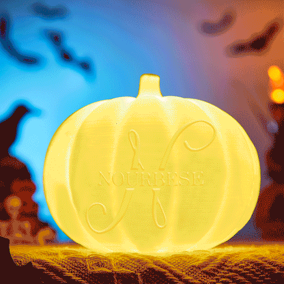 Personalized Halloween Pumpkin Light Display