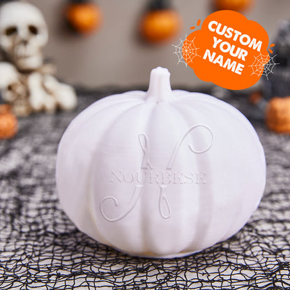 Personalized Halloween Pumpkin Light Display