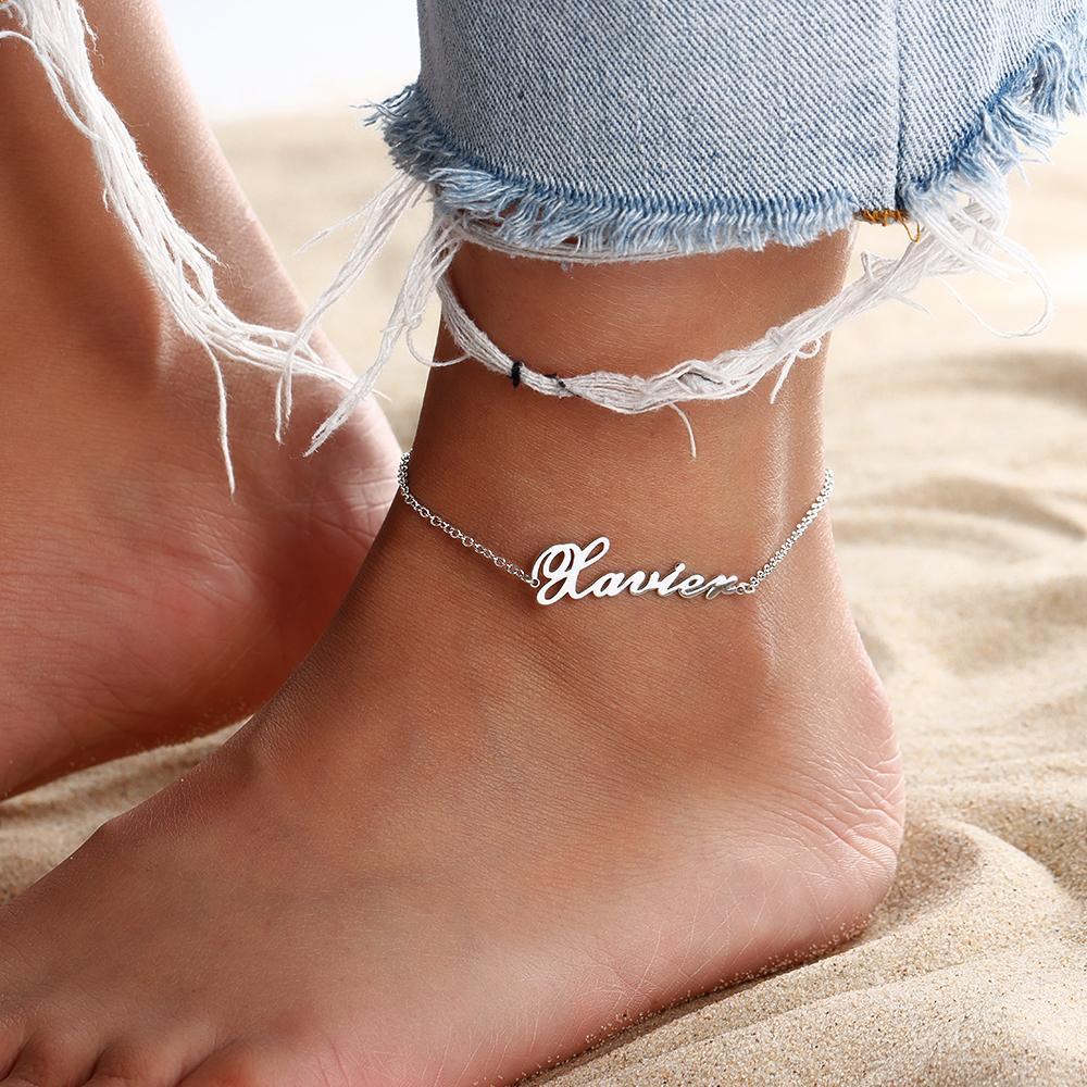 Personalized Name Anklet