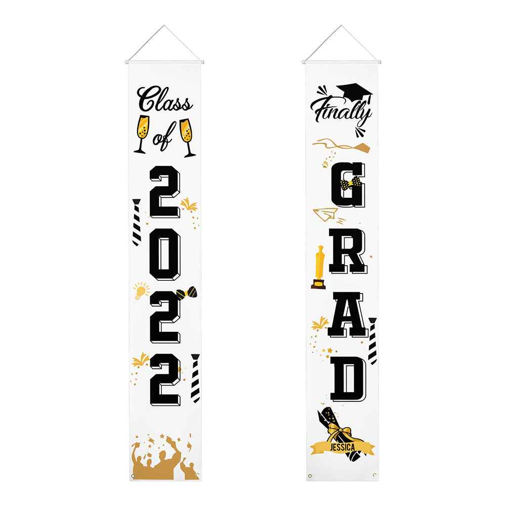 Custom Graduation Door Decoration Banner Set