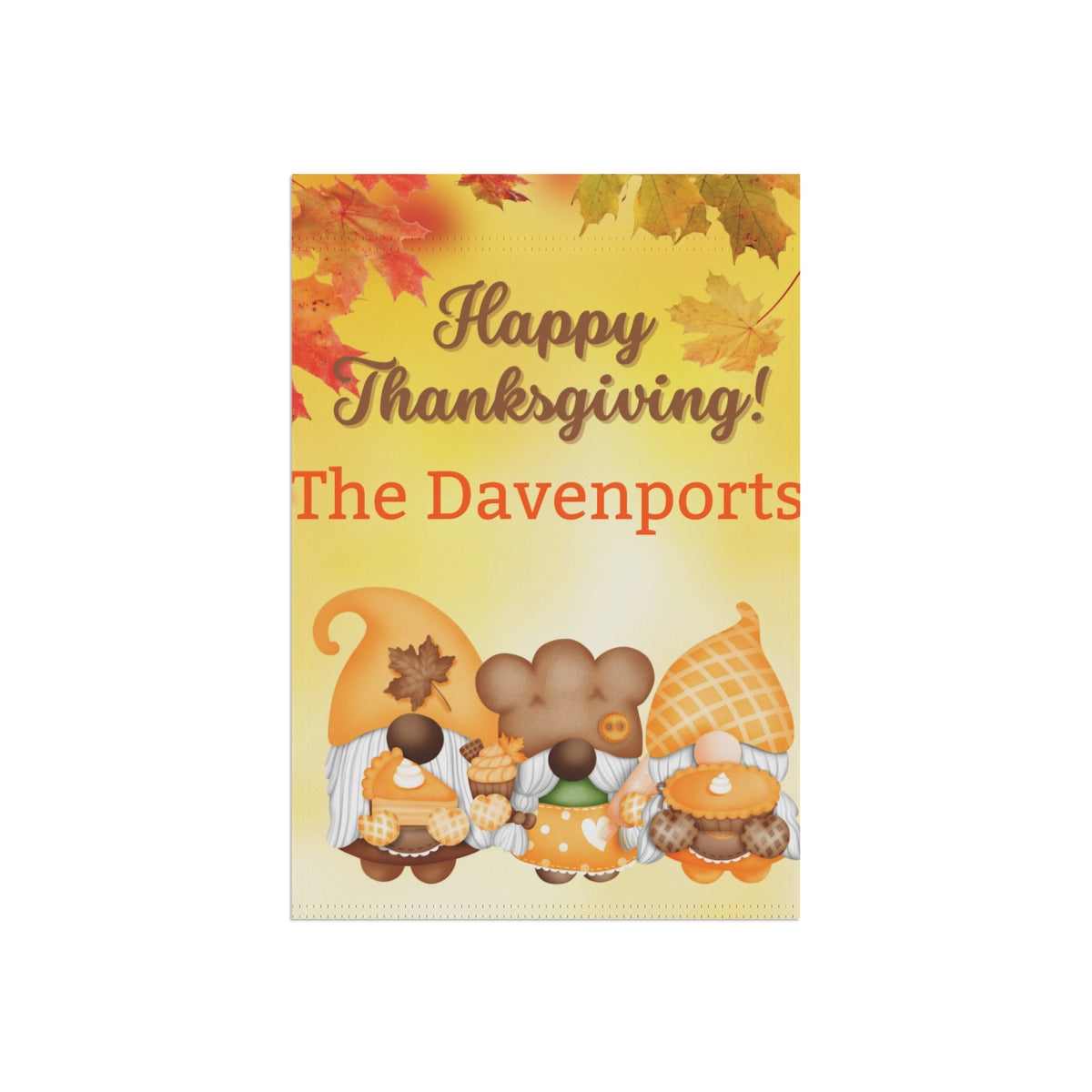 Happy Thanksgiving The Davenports decorative item