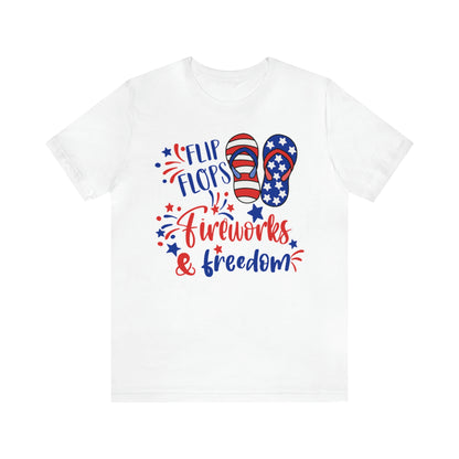 Flip Flops Fireworks & Freedom Shirt