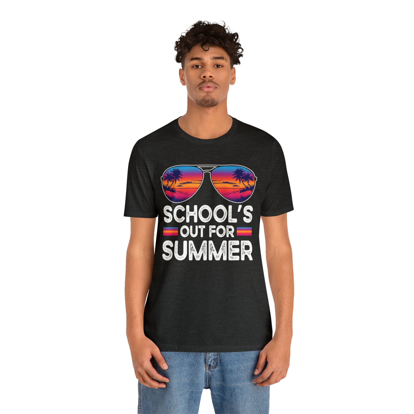 Schools Out for Summer Tropical Sunglasses Shirt