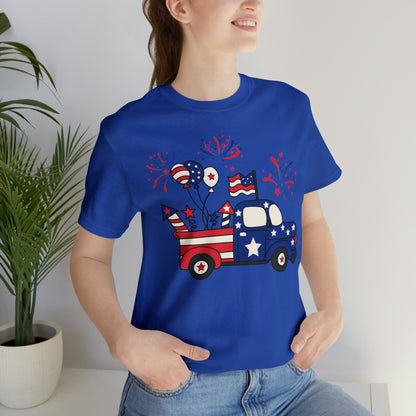 Fourth of July Truck Shirt