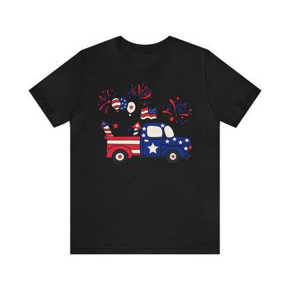 Fourth of July Truck Shirt