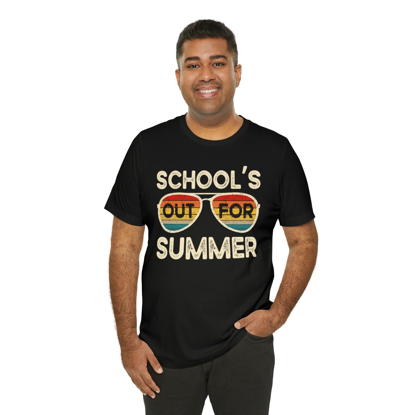 Schools Out for Summer Retro Sunglasses Shirt