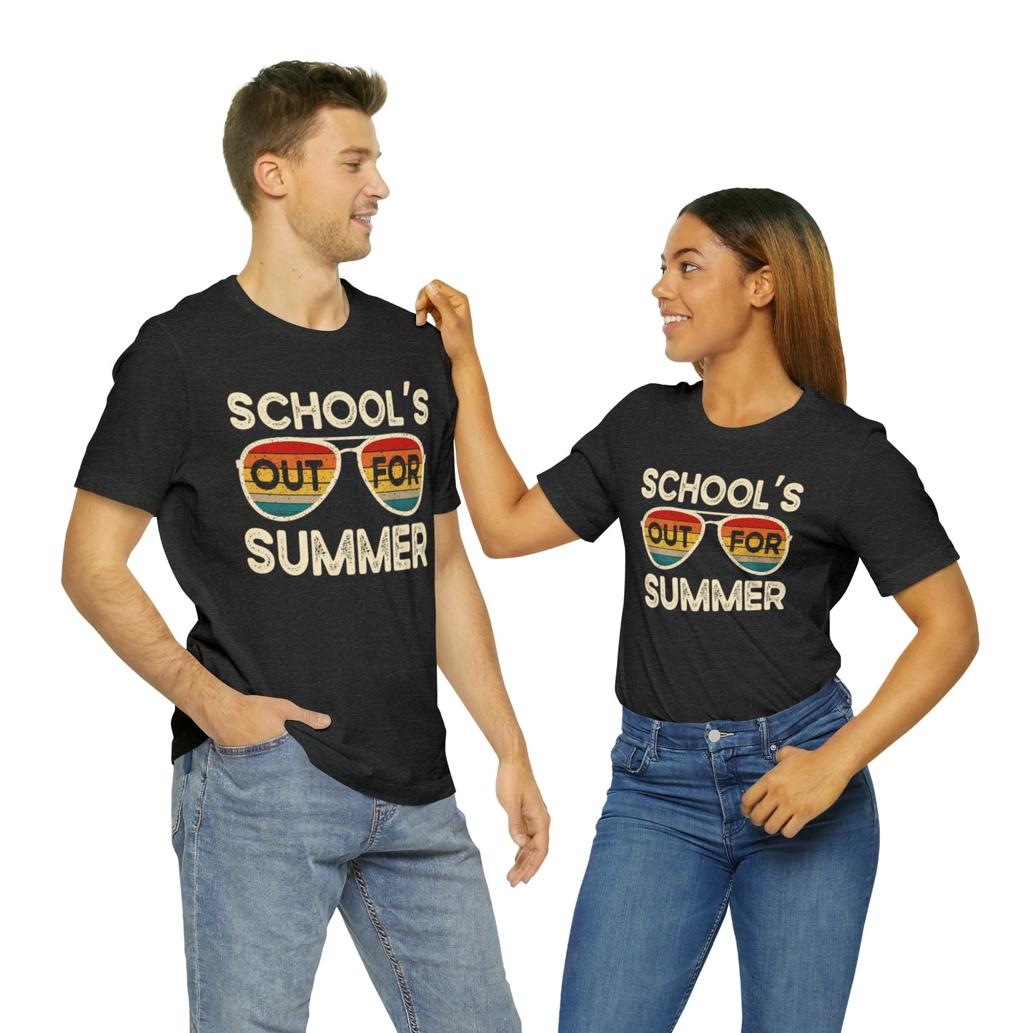 Schools Out for Summer Retro Sunglasses Shirt