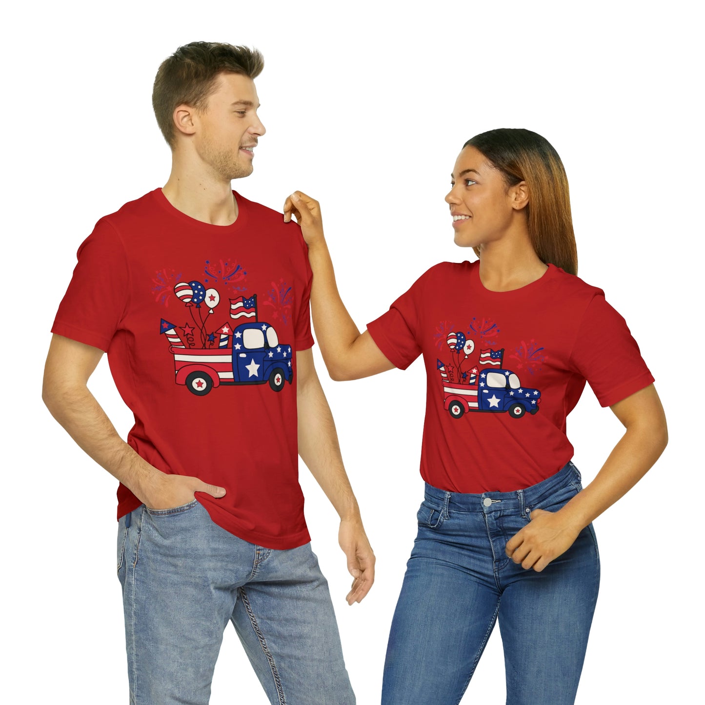 Fourth of July Truck Shirt