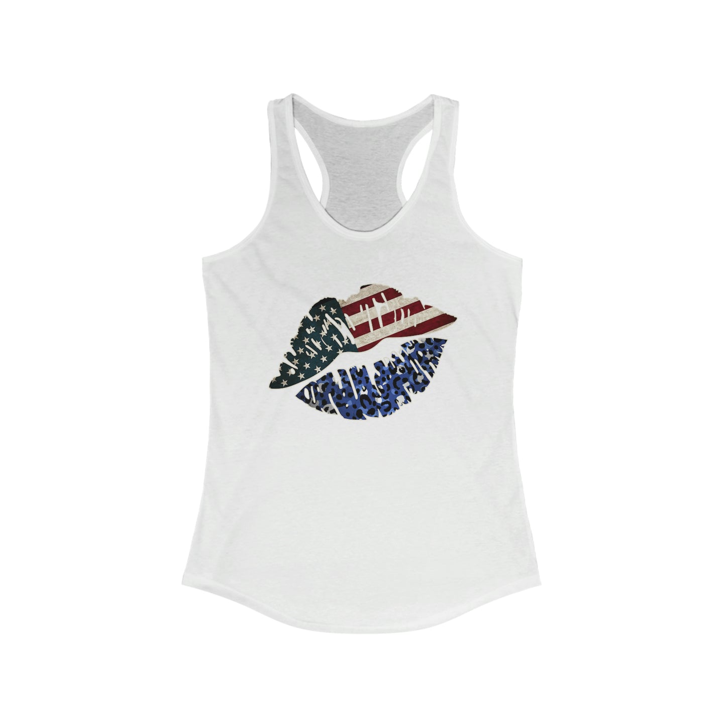 American Kissing Lips Tank