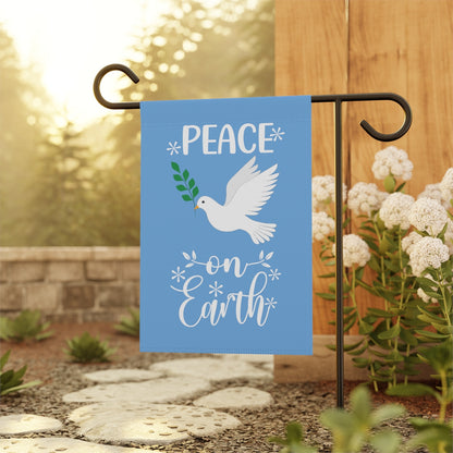 Peace on Earth Garden Banner & House Flag