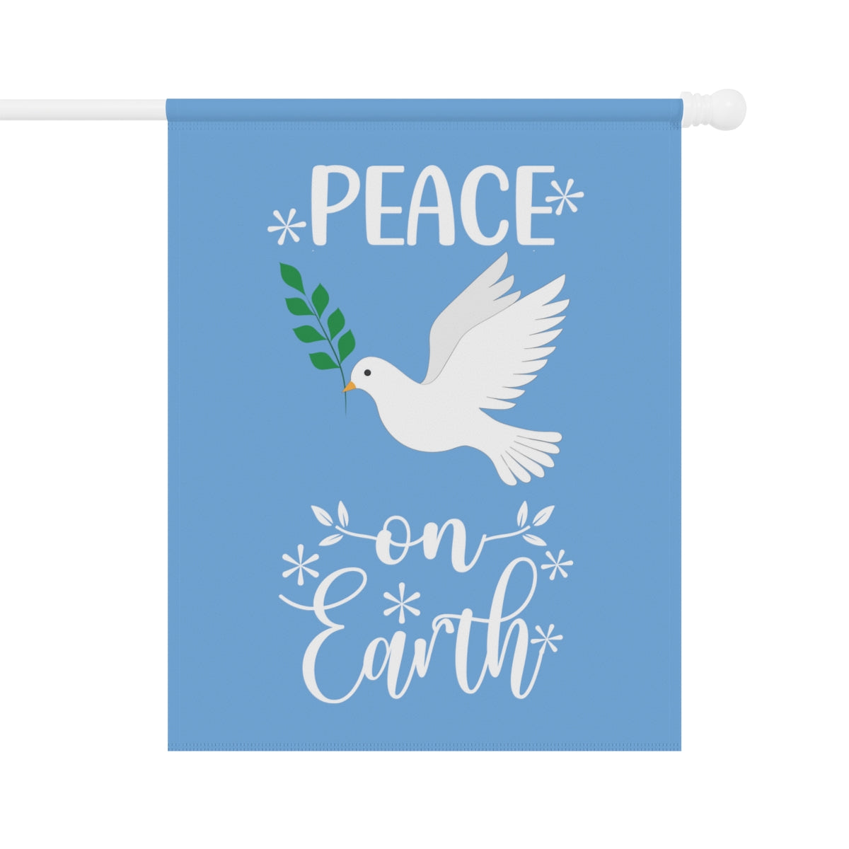 Peace on Earth Garden Banner & House Flag