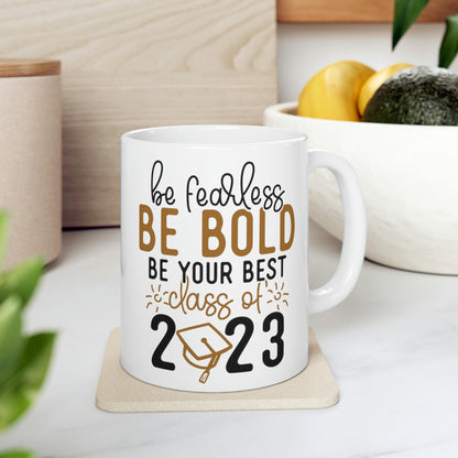 Class of 2023 Graduation Cap Ceramic Mug