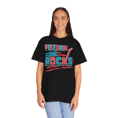 Retro Freedom Rocks Comfort Colors Shirt