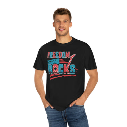 Retro Freedom Rocks Comfort Colors Shirt