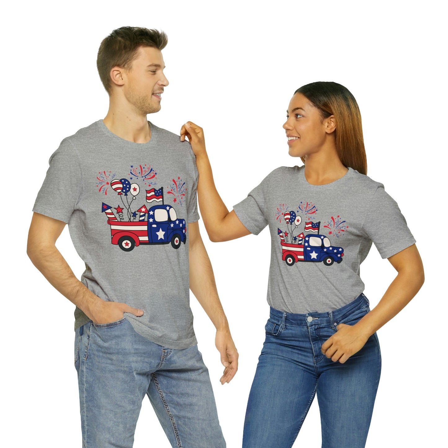 Fourth of July Truck Shirt