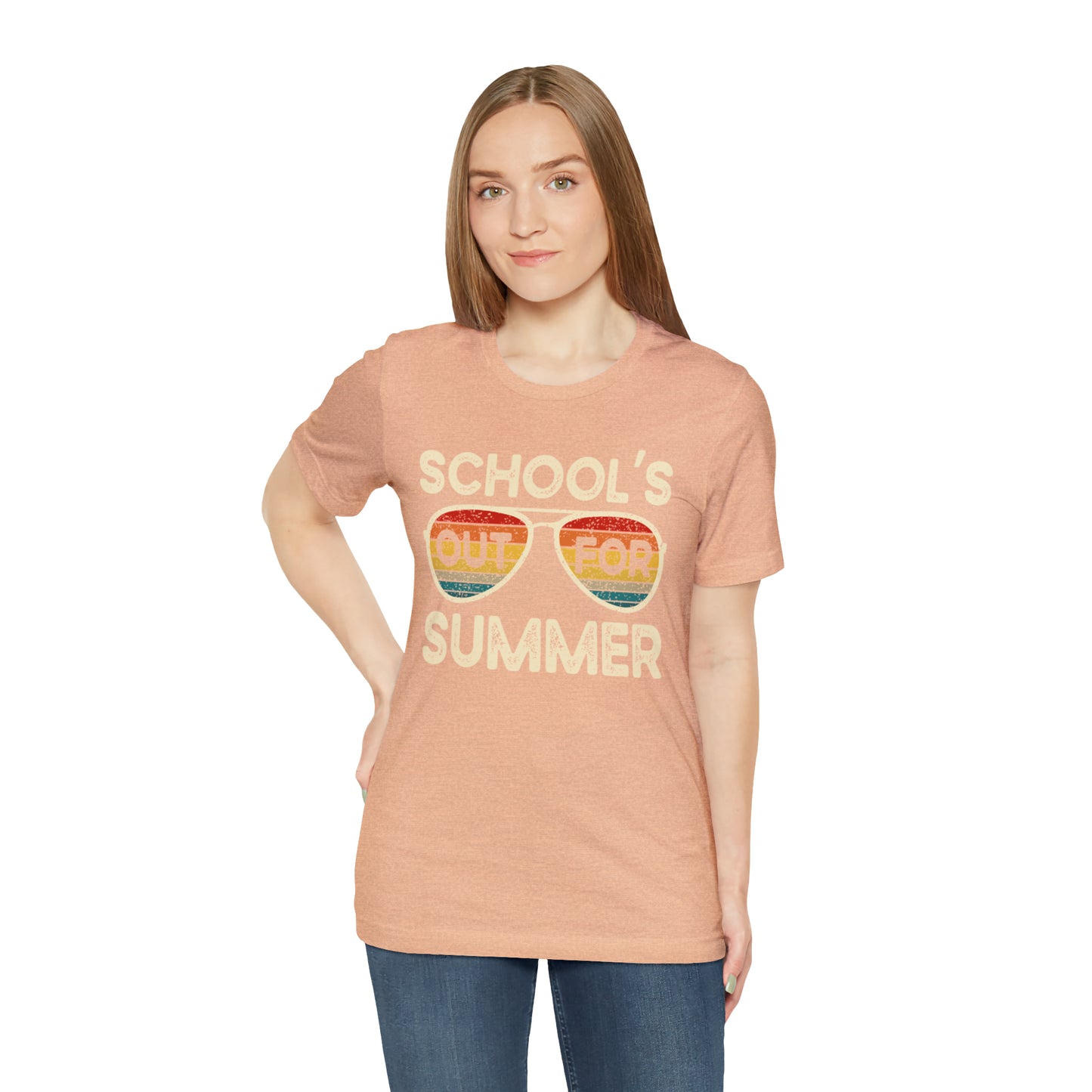 Schools Out for Summer Retro Sunglasses Shirt