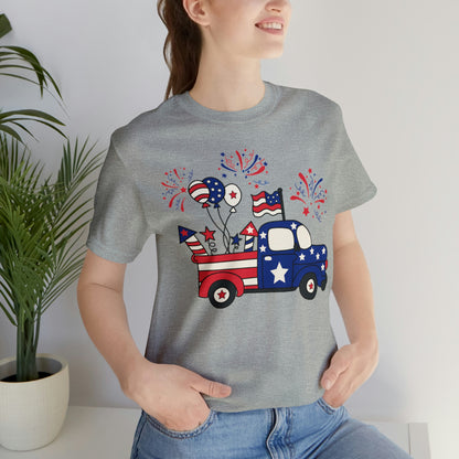 Fourth of July Truck Shirt