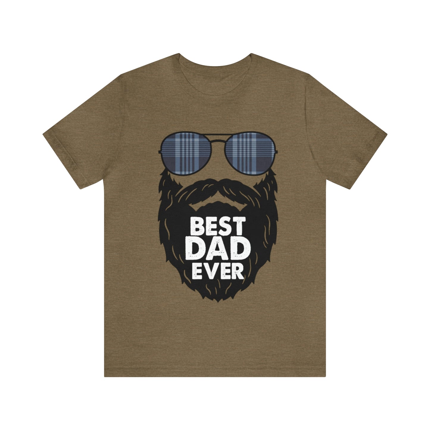 Best Dad Ever Beard TShirt