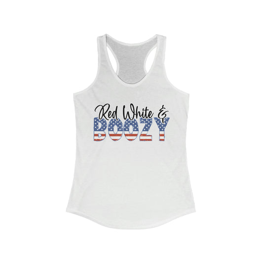 Red White and Boozy Tank