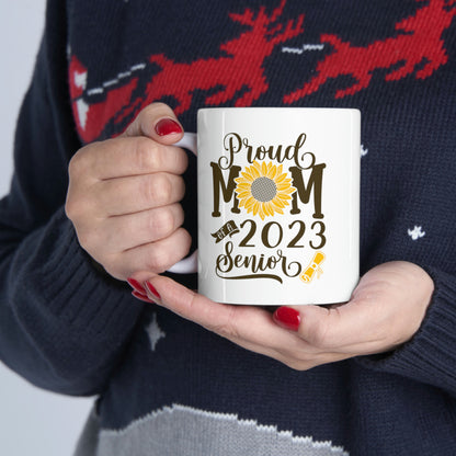 Proud Mom of a 2023 Senior Graduation Mug