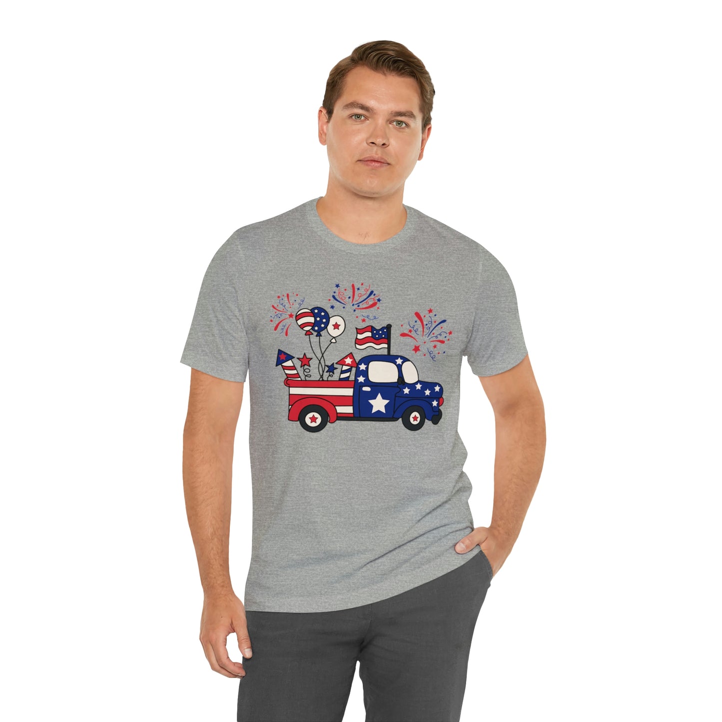 Fourth of July Truck Shirt