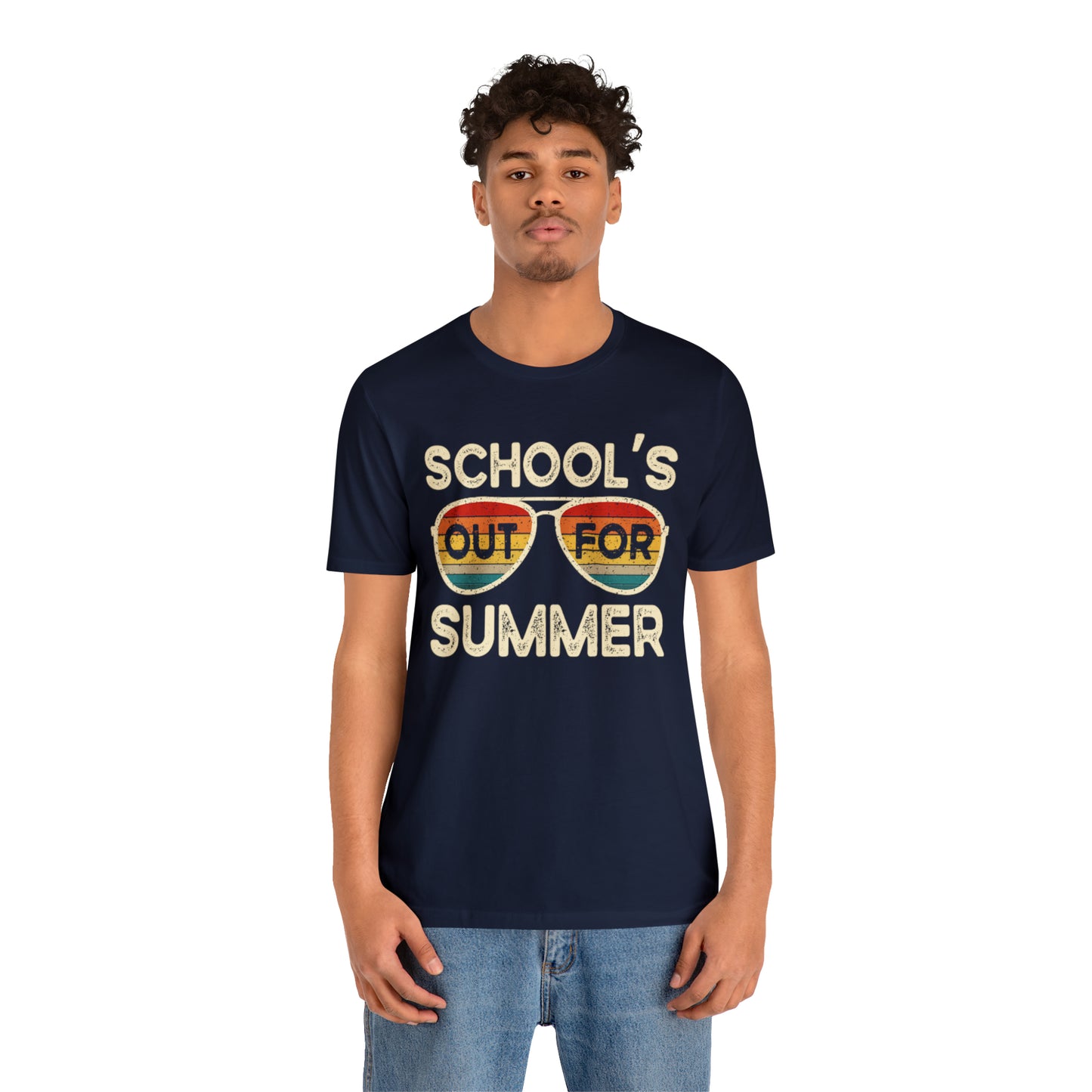 Schools Out for Summer Retro Sunglasses Shirt