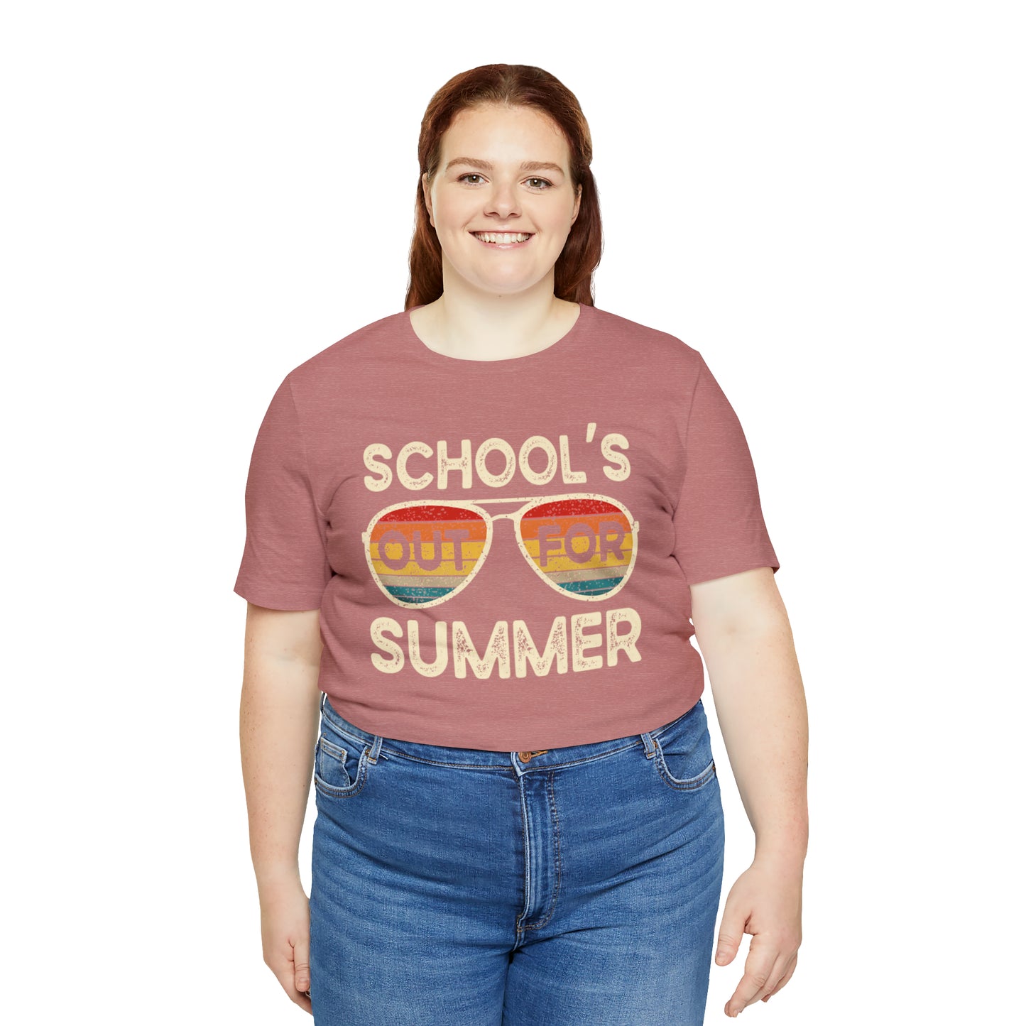 Schools Out for Summer Retro Sunglasses Shirt