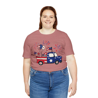 Fourth of July Truck Shirt